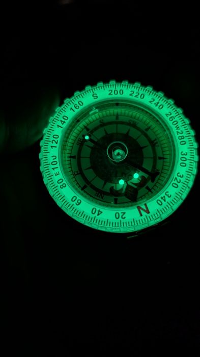 Детский Ночной Компас водяной светящиеся в темноте игрушка