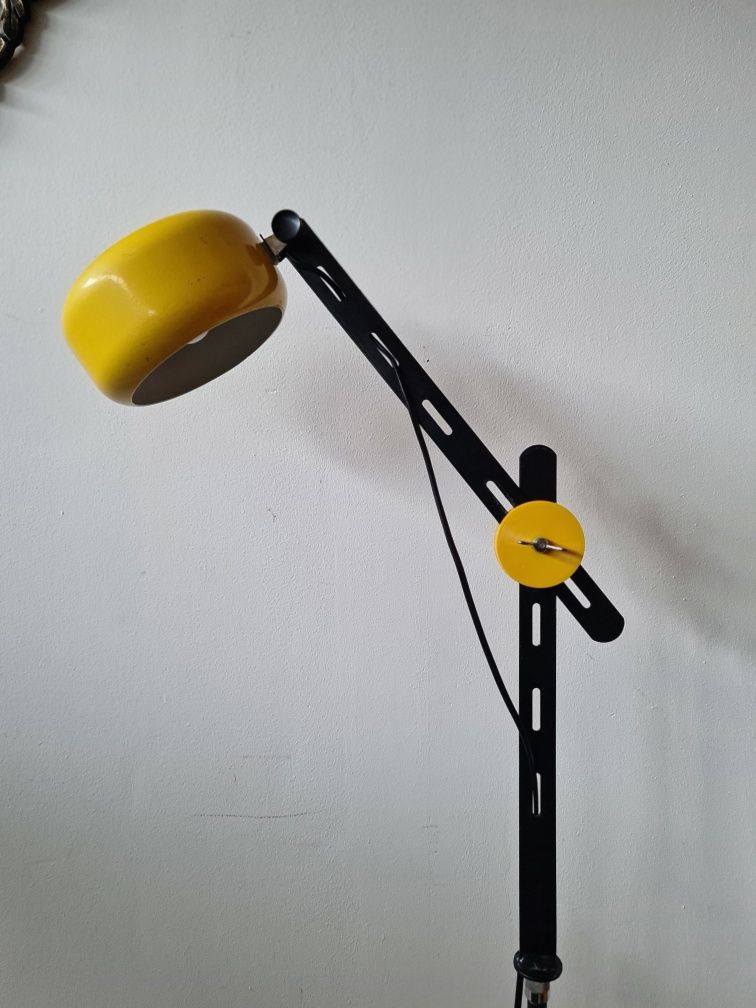 Lampa stojąca, proj.Richarda Essiga lata 70,Mid-century modern,UNIKAT