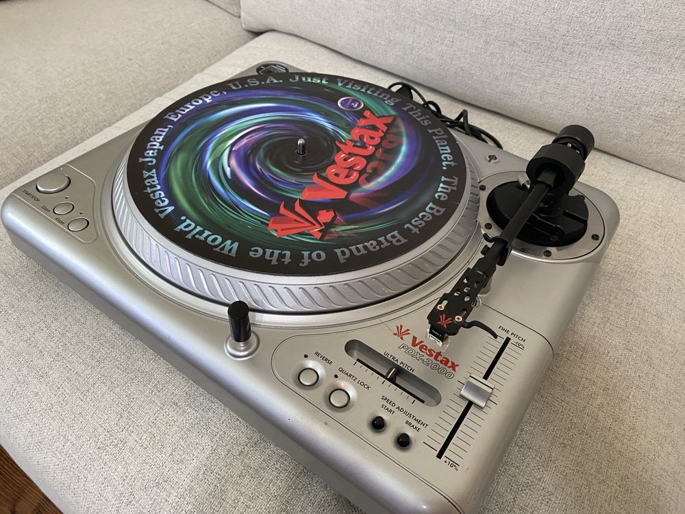 Gramofon Vestax PDX 2000 / System Shure M44-7
