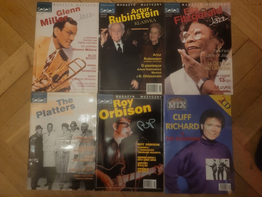 Magazyn Muzyczny Selles x 6 / Jazz, Pop, Klasyka