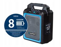 Głośnik mobilny power audio Blaupunkt MB06 500W