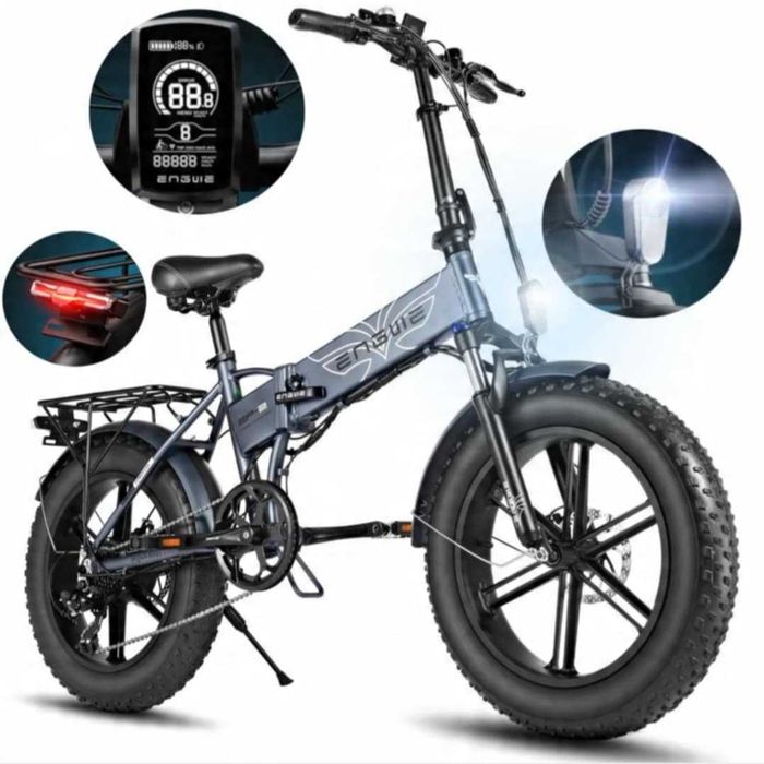 Rower elektryczny Engwe EP-2 Boost szary 250 W