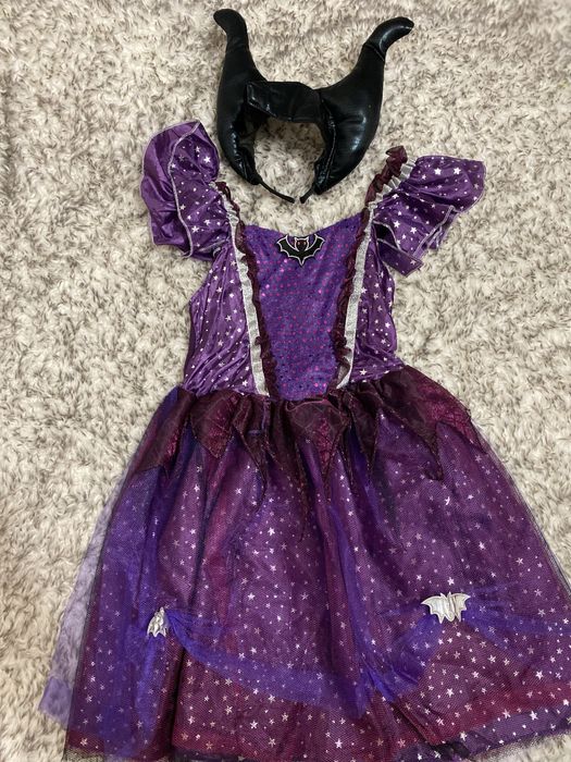 Платье сукня плаття летучая мышь на Хеловін 8-10 лет