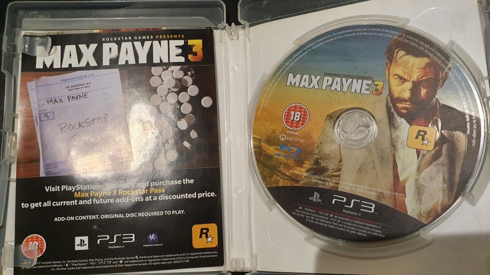 Jogo Max Payne 3 PS3