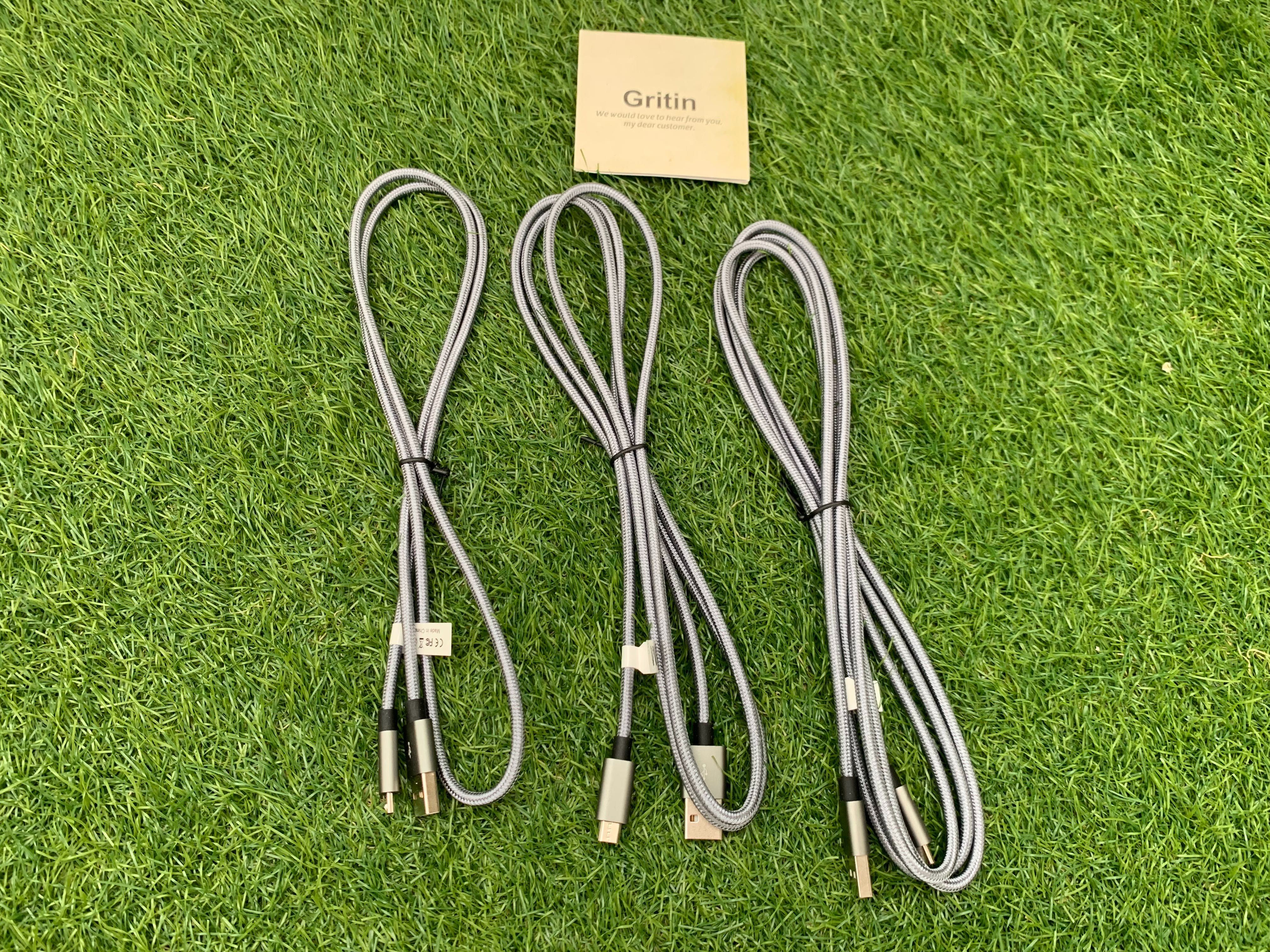 Кабель USB C Gritin USB Cable 3 pack