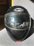 Kask motocyklowy, szczękowy z blendą, Naxa, rozm. M 57-58cm