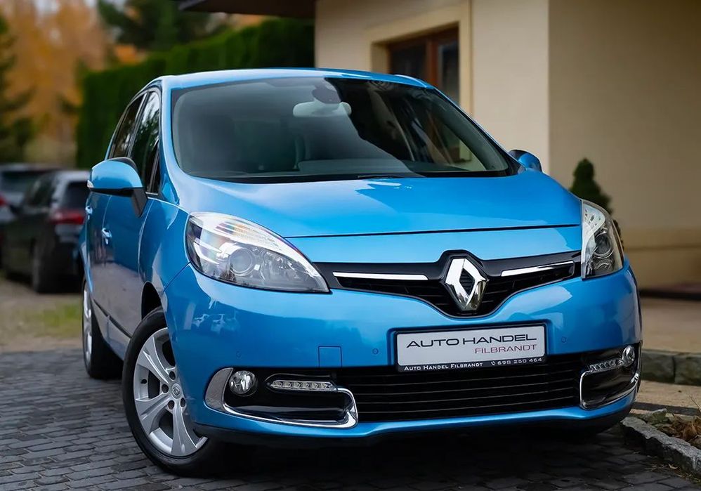 Renault Scenic •Gwarancja w Cenie•1.2 Benzyna 132 KM•LIMITED •DVD• Navi•Kamera