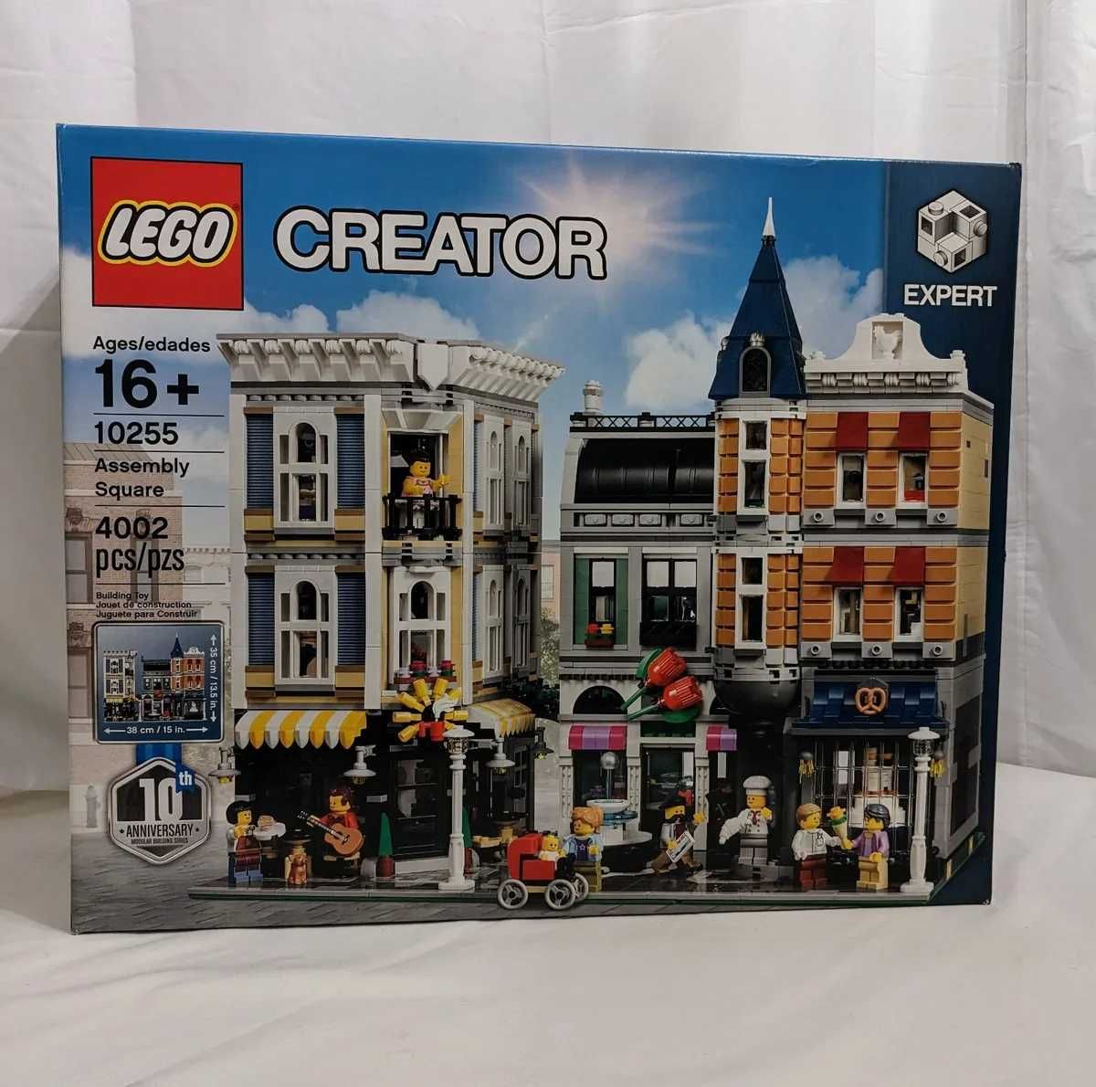 LEGO 10255 Creator Expert Assembly Square NOVO