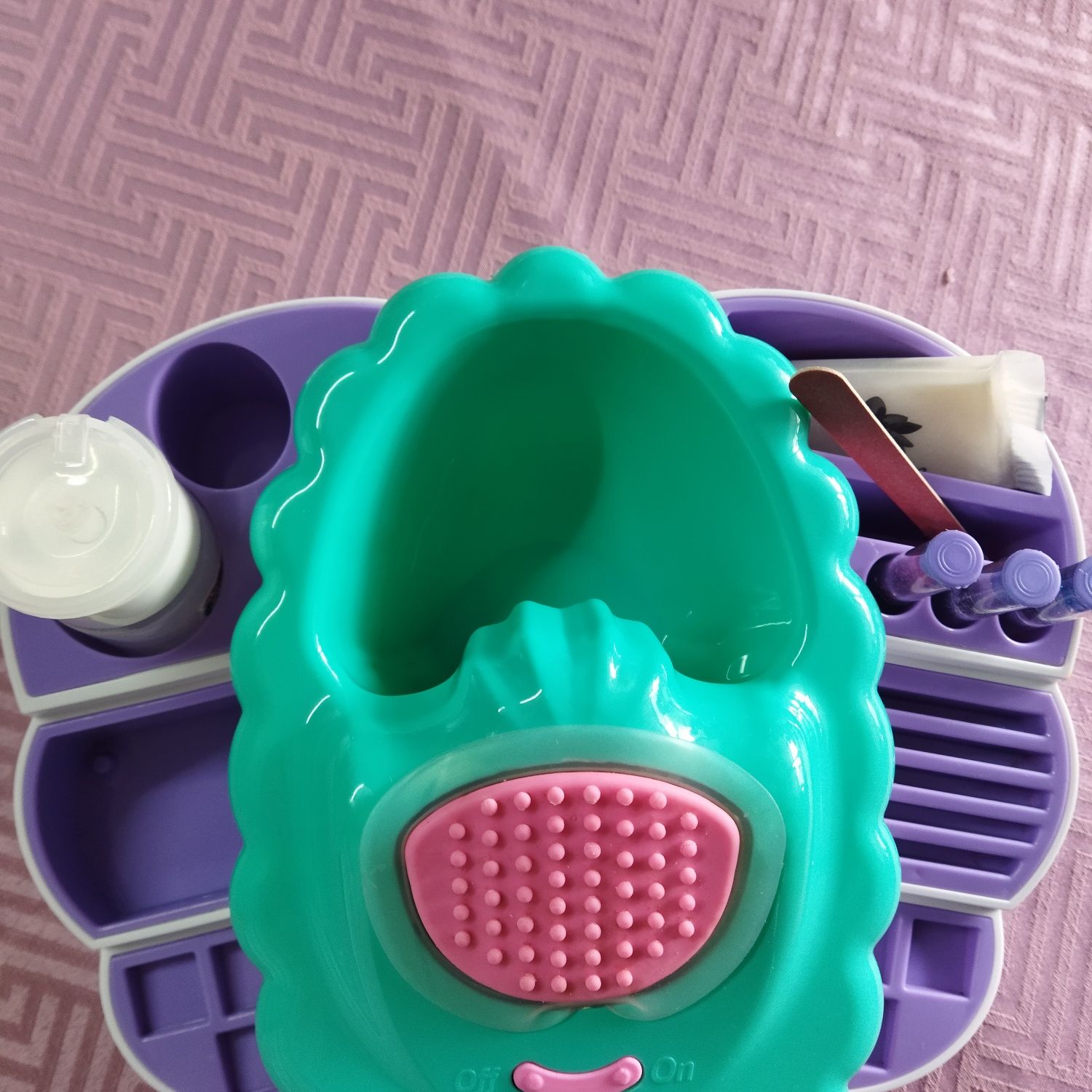 Estúdio de unhas para menina