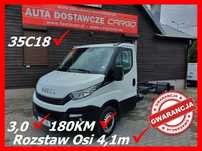 Iveco DAILY 35S18 3,0 180KM  Rozstaw Osi 4,1m RAMA WIDELEC Klima Tempomat PODWOZIE Do Zabudowy!