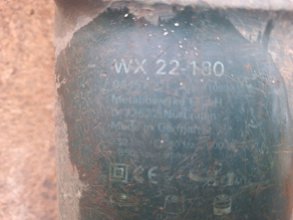 Szlifierka metabo wx 22-180