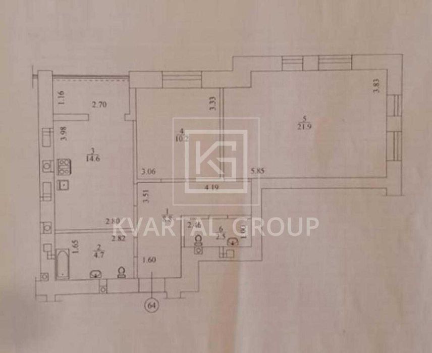 Без КОМІСІЇ!!! 2 кімнатна квартира з  ремонтом і меблями. КАРЬЄР