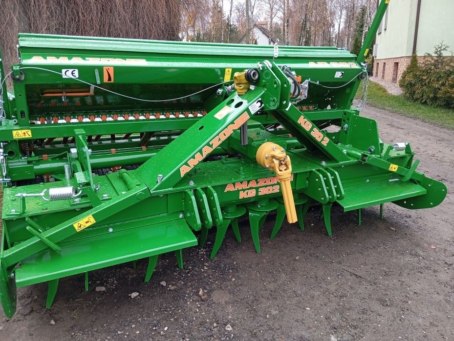 Amazone kg ke 302 ad RP siewnik agregat uprawowo-siewny 3m talerzowy