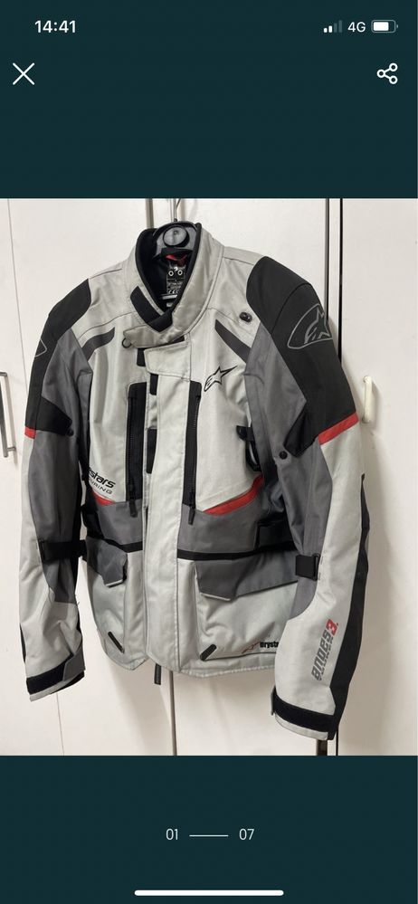 Casaco Alpinestars andes v3 drystar