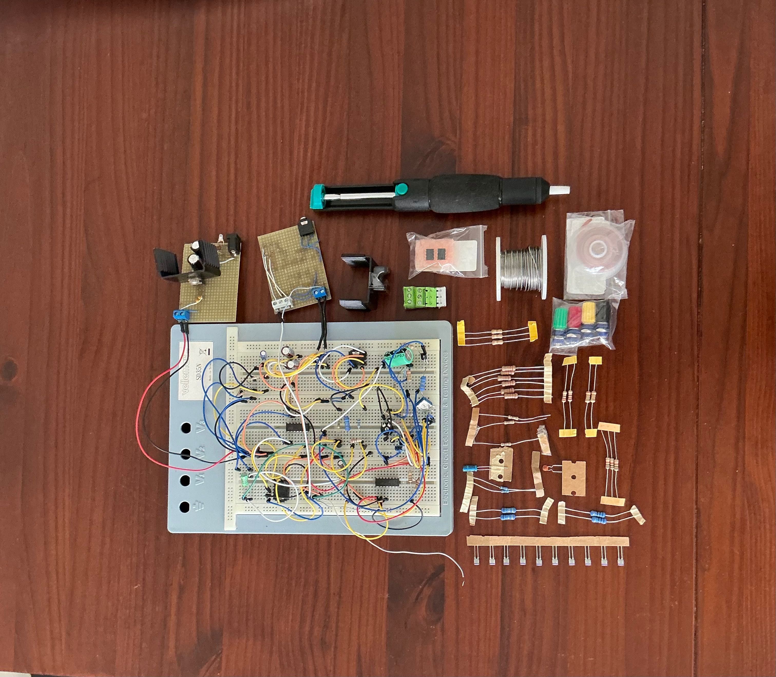 Top! Novo – Breadboard + Componentes Variados + bomba + fita + Oferta