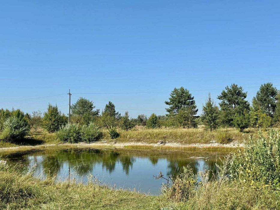 Продаж землі з власним озером під забудову! Прямий вихід в Ліс!