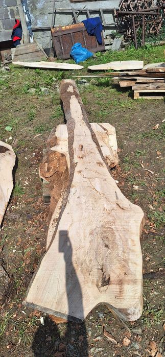 Tarcica jesionowa - blaty na stoły, ławy grubość 10 i 5 cm