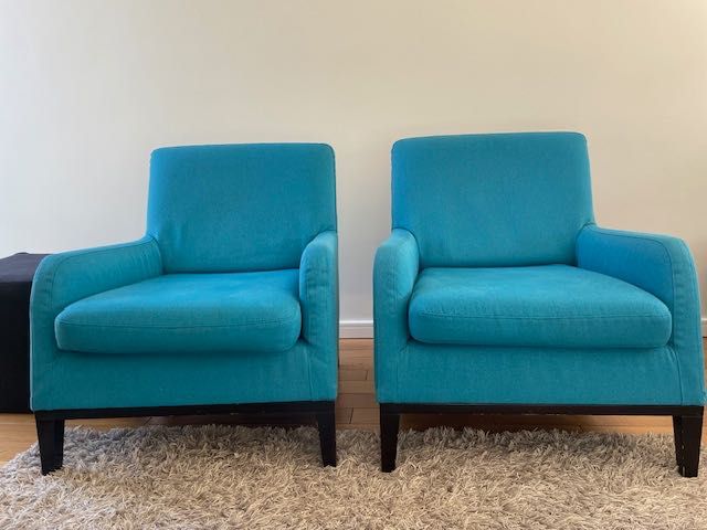 2 fotele i 2 pufy Bed&Breakfast HOME