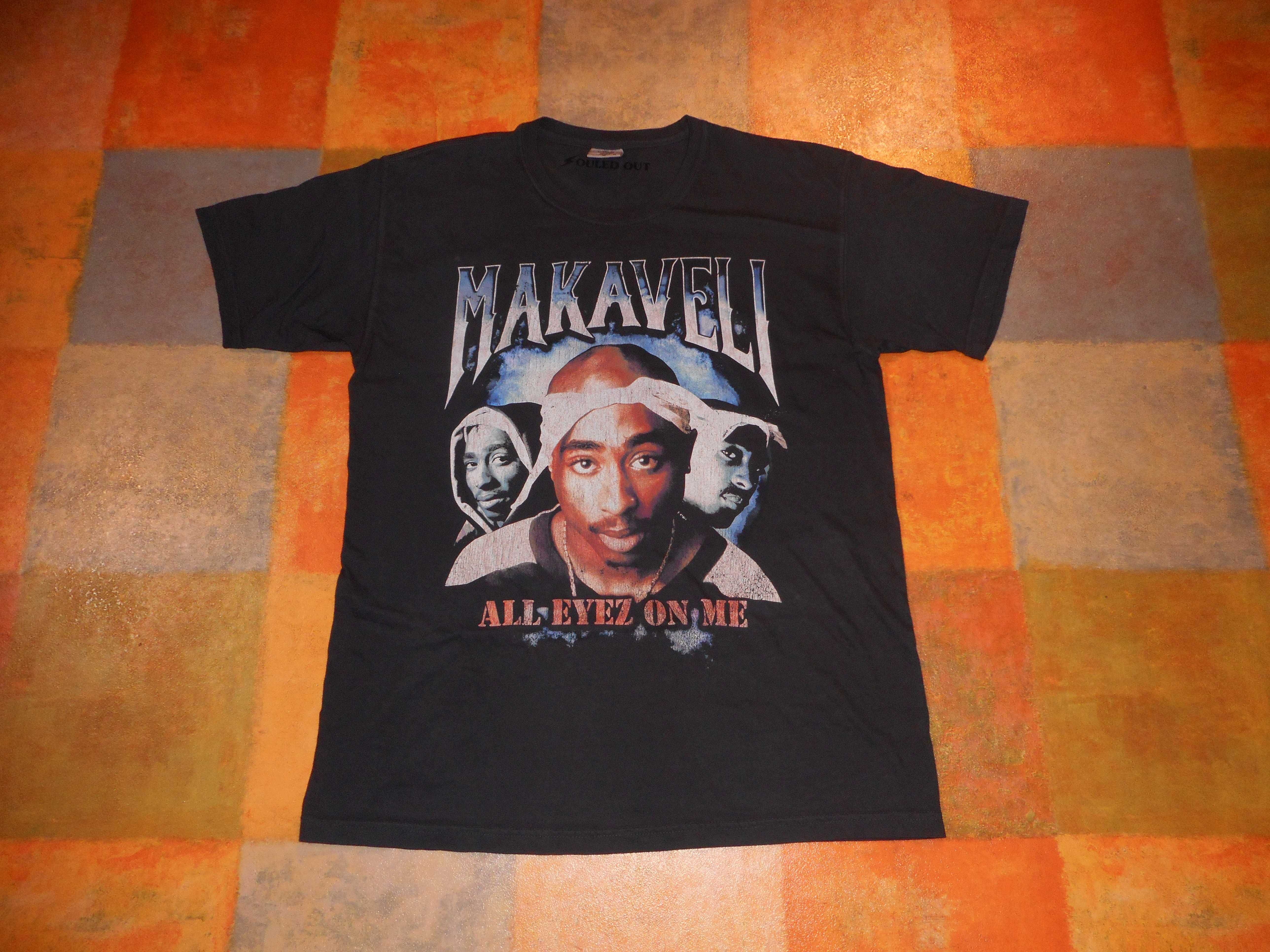 2PAC MAKAVELI USA L t-shirt rap ecko wu tang notorious cypress hill