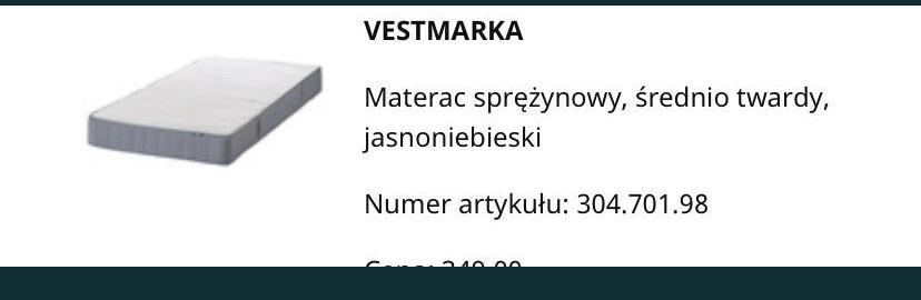 Łóżko hemnes ikea rozkladane