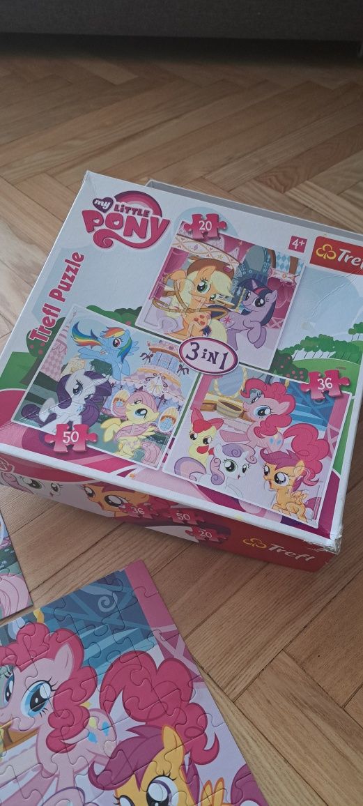 Puzzle Little Pony 3 w 1