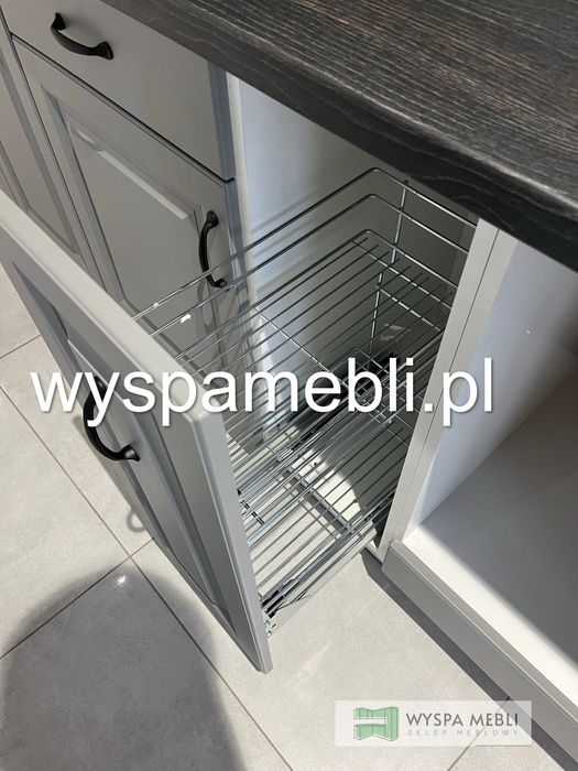 MEBLE kuchenne typu skandynawskie dowolny układ MDF 300cm kuchnia frez