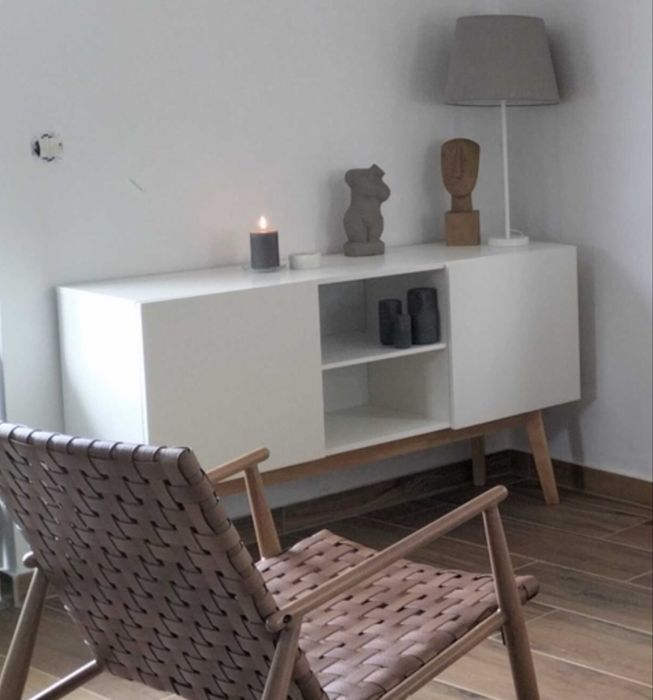 Movel branco estilo nordico
