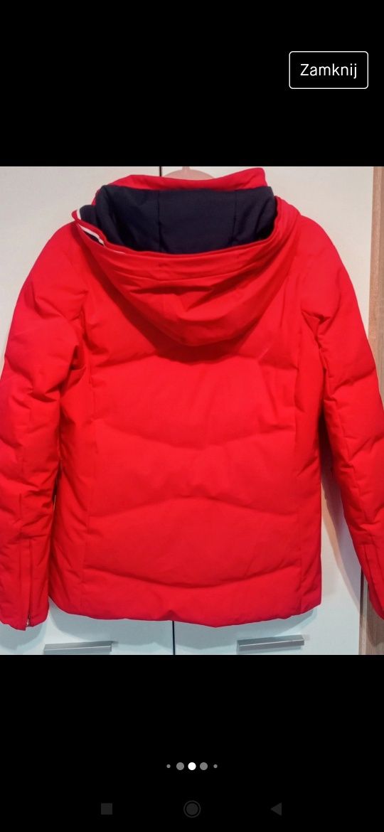 Czerwona kurtka narciarska Descente
