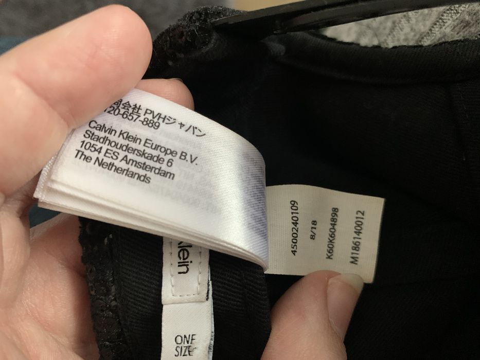 Calvin Klein czapka z daszkiem