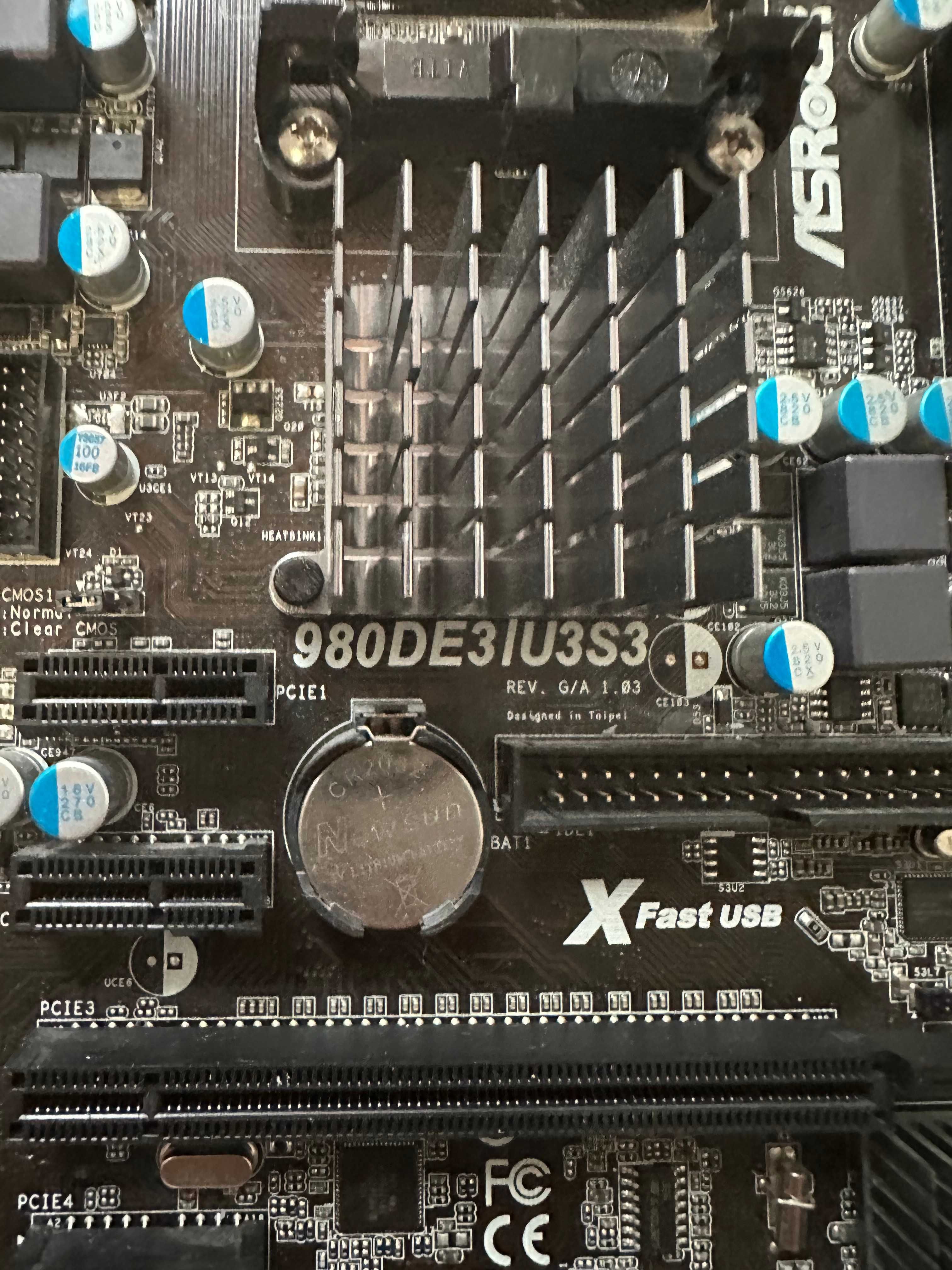 Материнська плата ASRock 980DE3/U3S3 (sAM3+ Процесор FX 6350