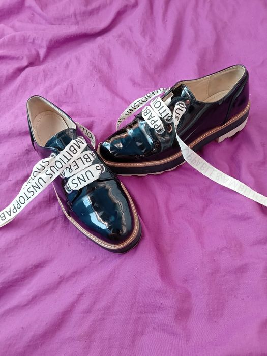 Туфлі, броги жіночі шкіряні