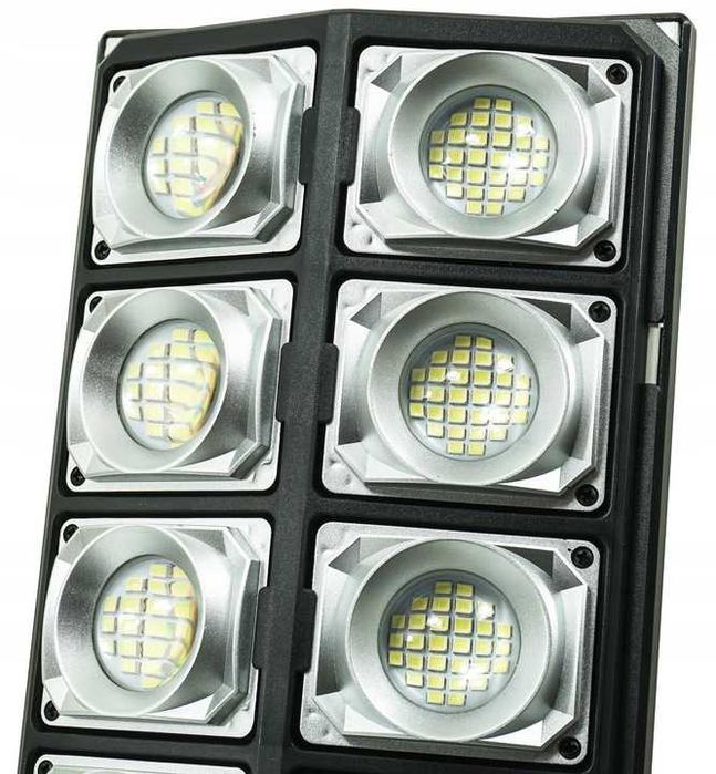 HIT Lampa Solarna Z Czujnikiem Ruchu LED 800W + Pilot