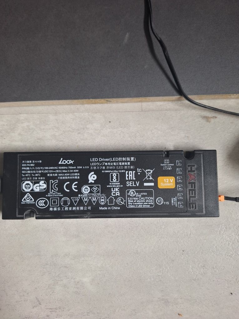 System dźwiękowy bluetooth do mebli Hafele Soundsystem