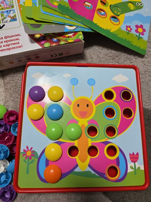 Набір пазли Свинка Пеппа 4 в 1, крупна мозаїка з картинками