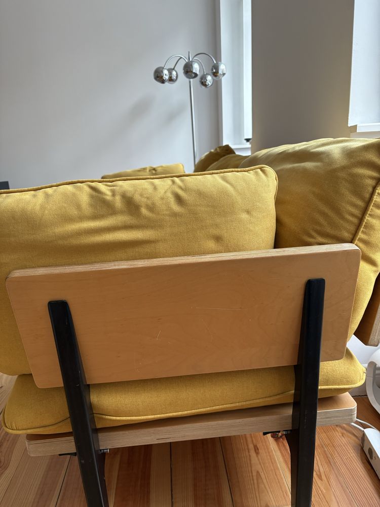 Floyd Sofa 3 lugares - Amarelo Mostarda