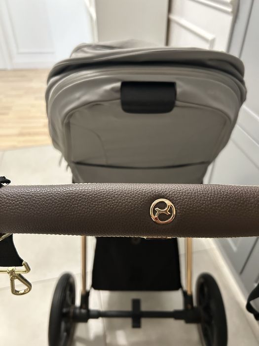 Cybex Priam 4.0 spacerówka gondola + nosidło/fotelik britax