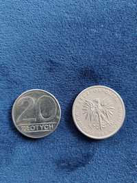 Monety 20zł z 1989 i 1986 roku