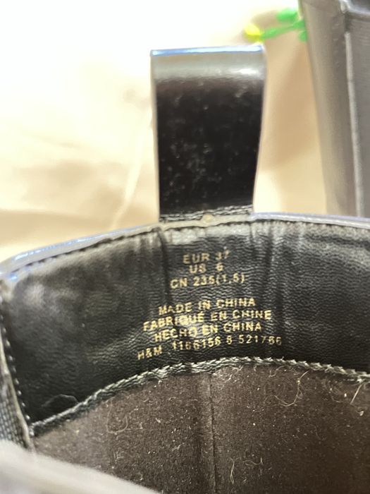 Жіночі демісезонні високі челсі h&m 37розмір