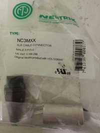 Разъем Neutrik NC3MXX, NC3FXX, NP3X