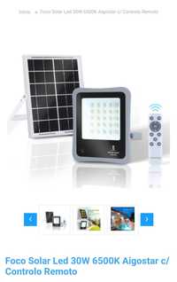 Projector led solar 30w