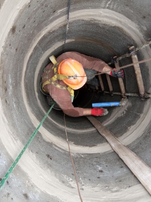 czyszczenie studni kręgowych, kamiennych, odkażanie, renowacja