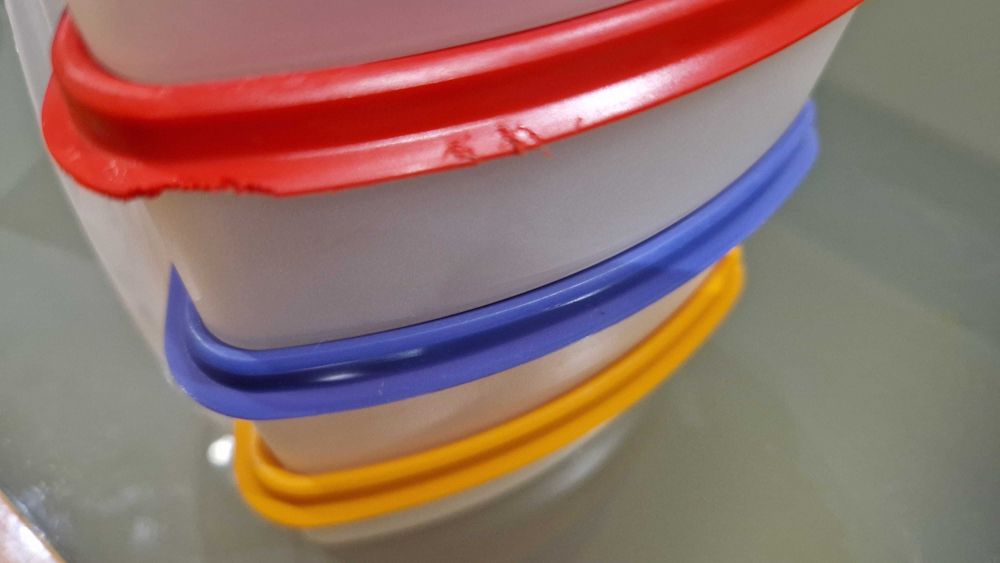 Tupperwares novos, de coleções descontinuadas. Bons preços!