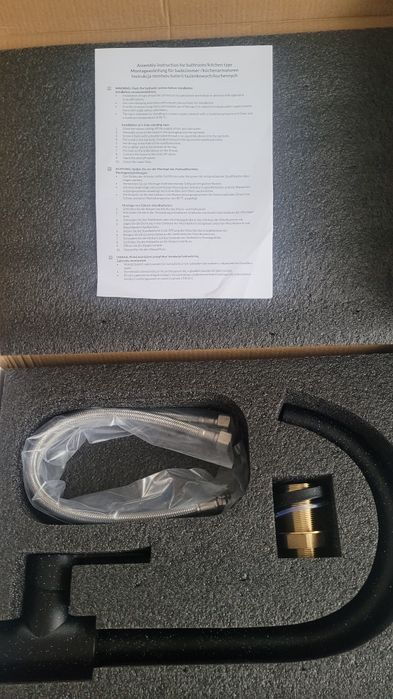 Bateria kuchenna zlewozmywakowa