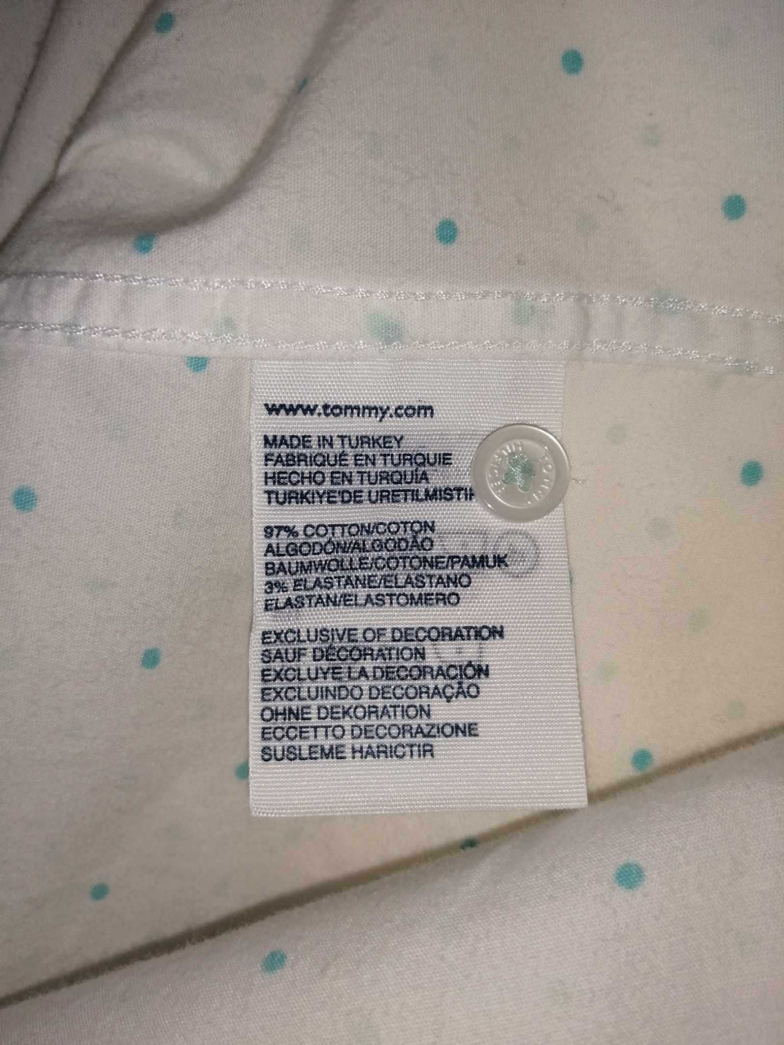 TOMMY HILFIGER Fitted Koszula Damska 6 Bawełna Oryginalna Super Stan