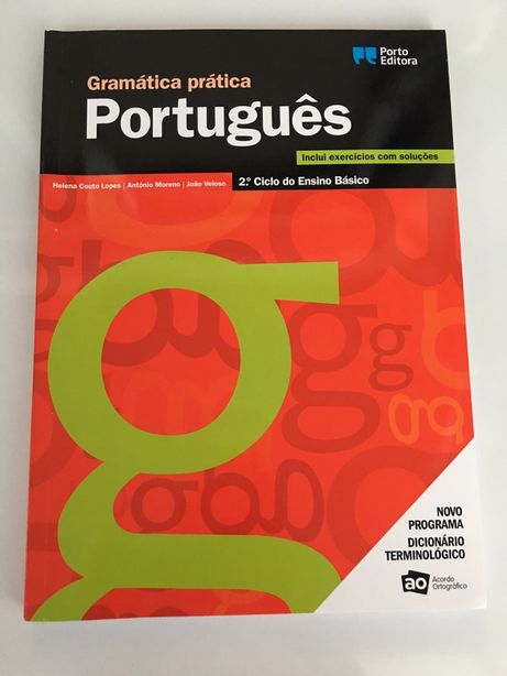 Gramática E exercícios Português 2 ciclo