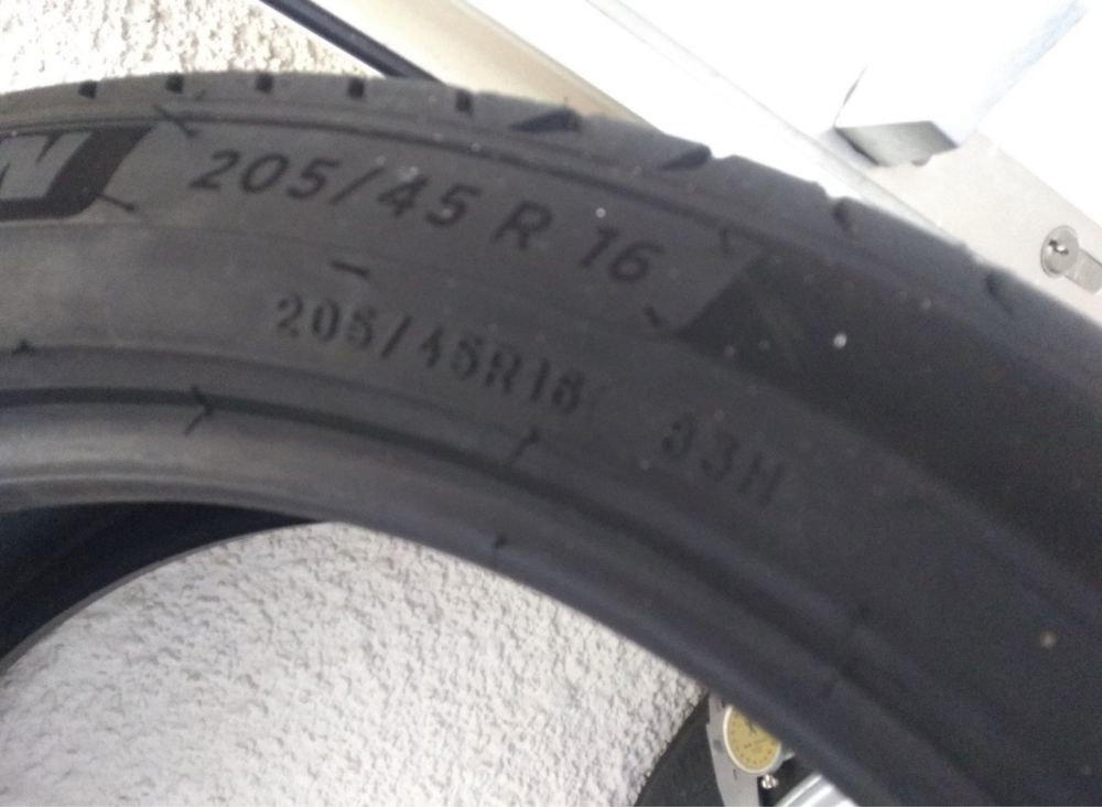 r 16 205/45 michelin primacy 4 ( 6 mm)