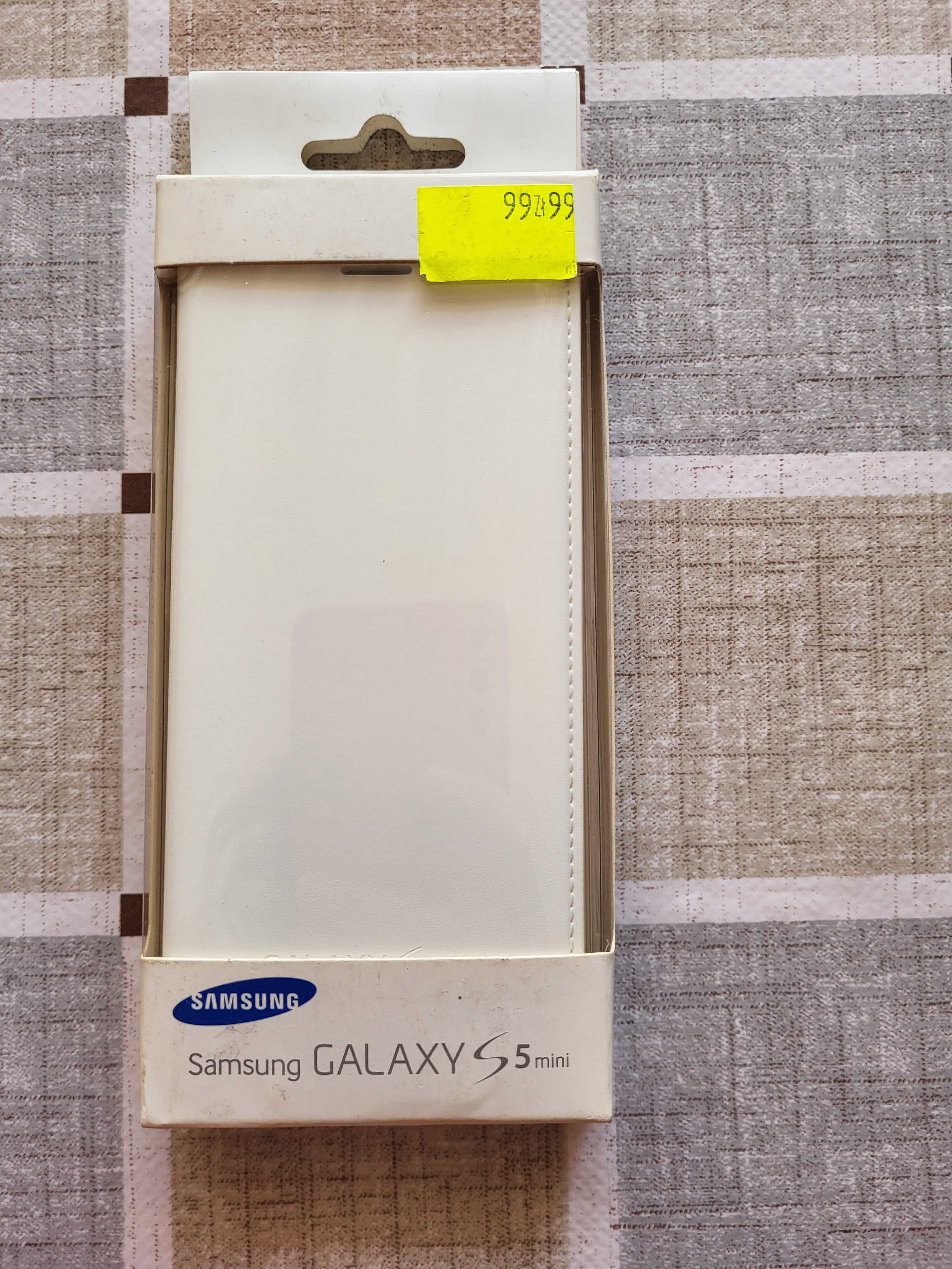 Galaxy s5 mini etui białe