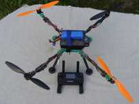 Dron Overmax X-Bee 9.5GPS, rama karbonowa, zasilanie 3S