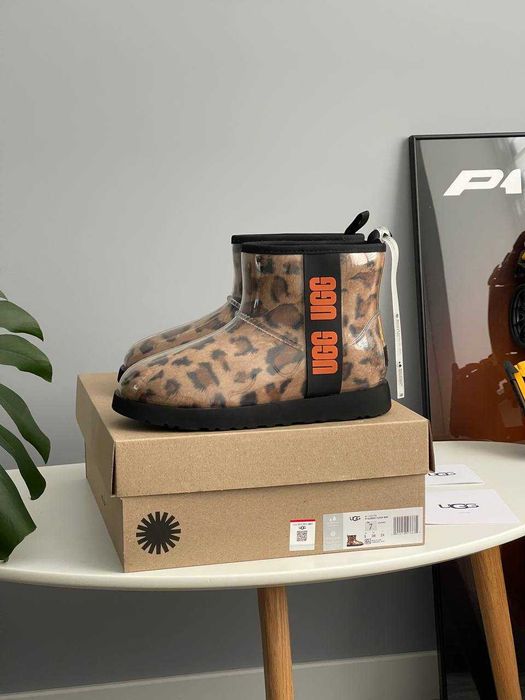 Жіночі угги UGG Clear Mini Boot Leopard PREMIUM Новинка 2025! Топ
