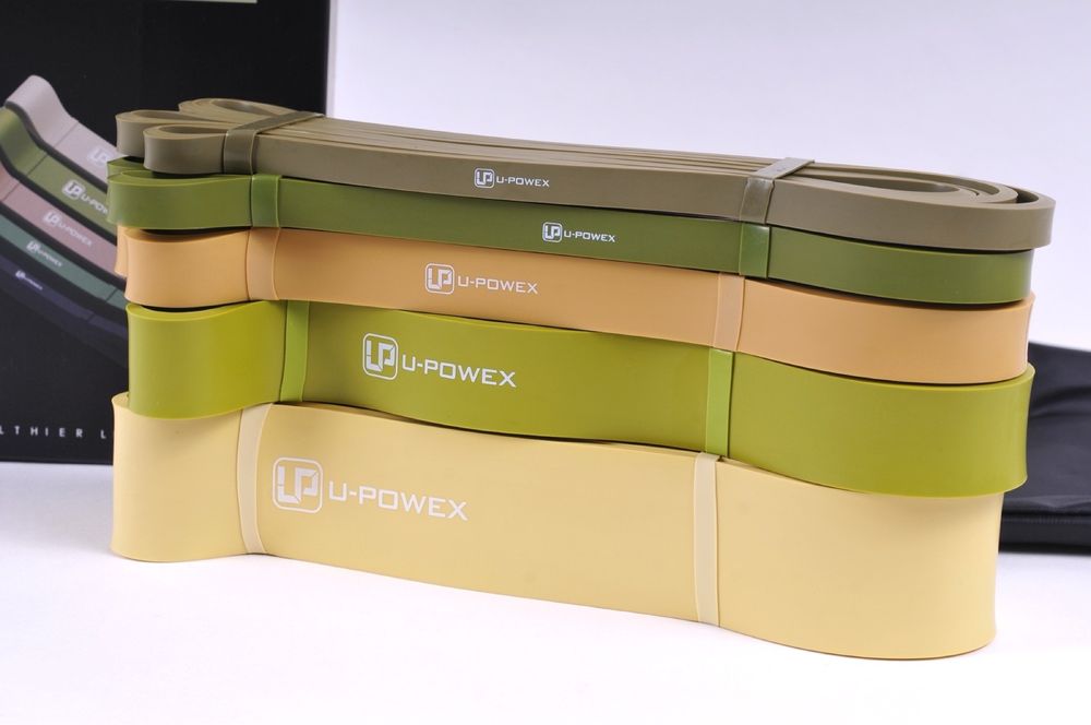 Резинові петлі U-Powex комплект 5 шт, резинки для підтягування